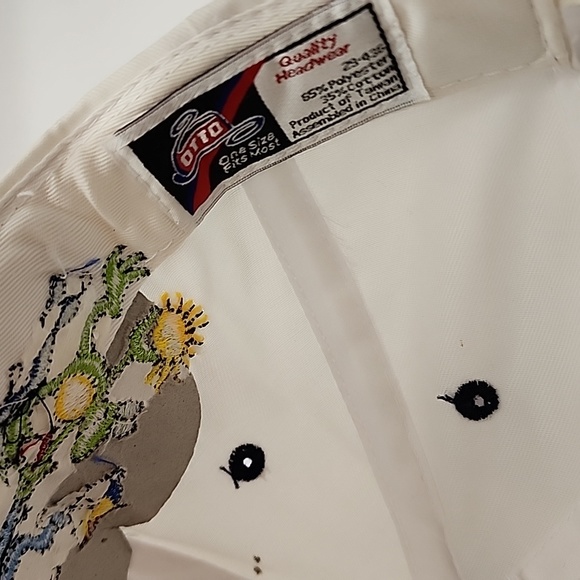 Otto ball cap Embroidered with Frogs, Dolphins, Octpus, Ducks, and motorboat NWT - Picture 7 of 8